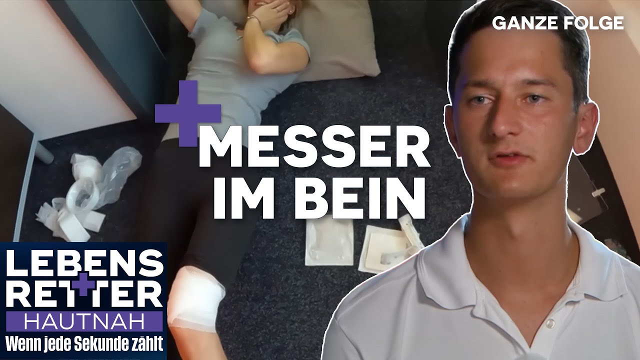 Küchenmesser-Unfall – Verletzung beim Kochen | Lebensretter hautnah | SAT.1