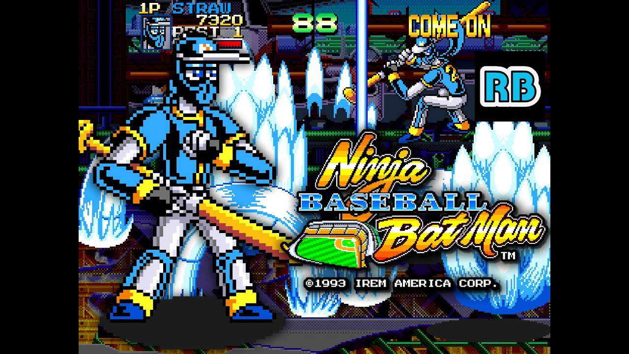 1993 [60fps] Ninja Baseball Bat Man (US) Straw Hardest Nomiss ALL