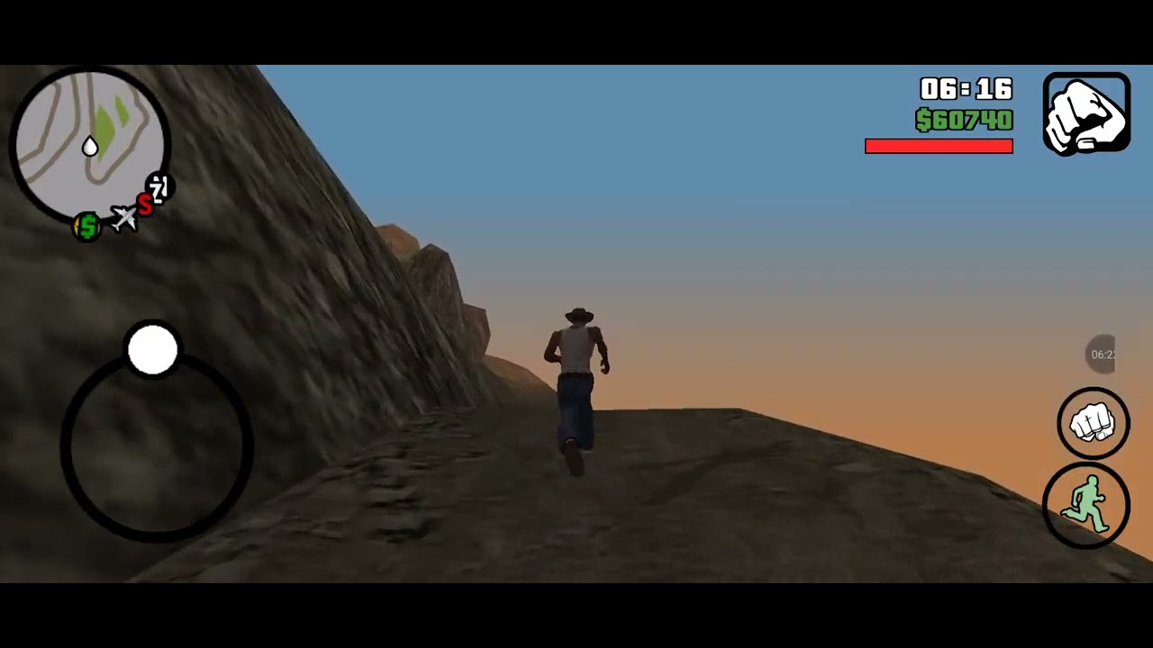 Subindo até o topo do Monte Chiliad correndo 