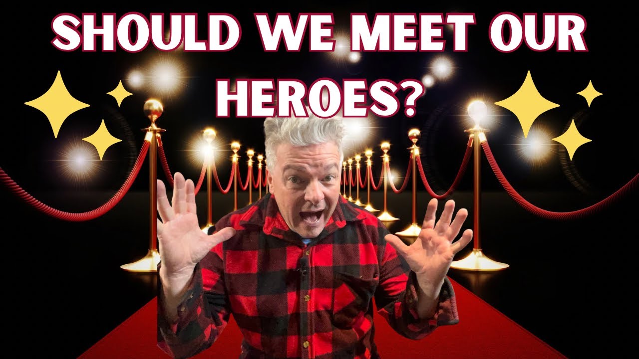 Should We Meet Our heroes? And some  Stars I have met, played with and or hung out with.