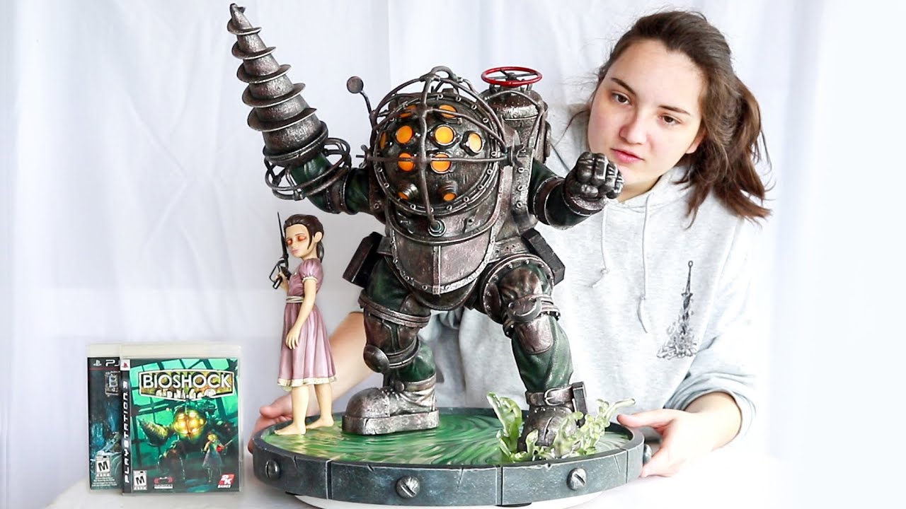 Bioshock Bouncer statue by Gaming Heads Unboxing & Review - Big Daddy