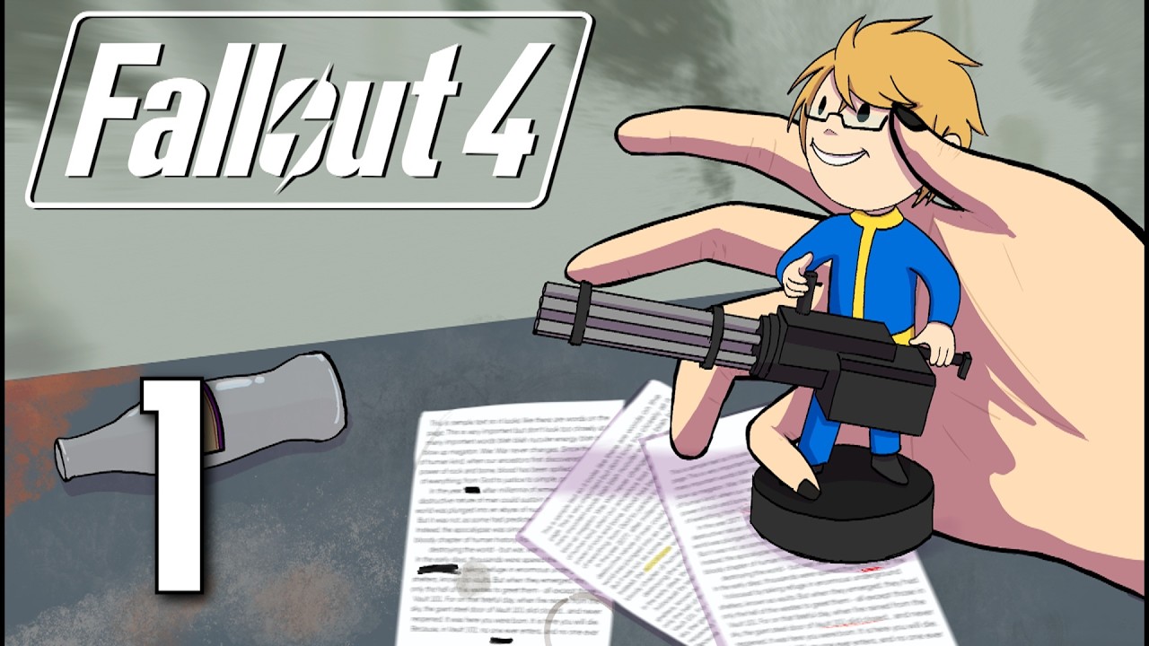 Fallout 4 Playthrough Part 1 | Let's Crawl Out In The Fallout