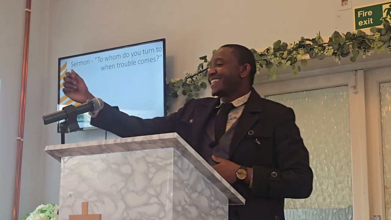 Rodney Kawila sda preacher - to whom do you turn to when trouble comes?