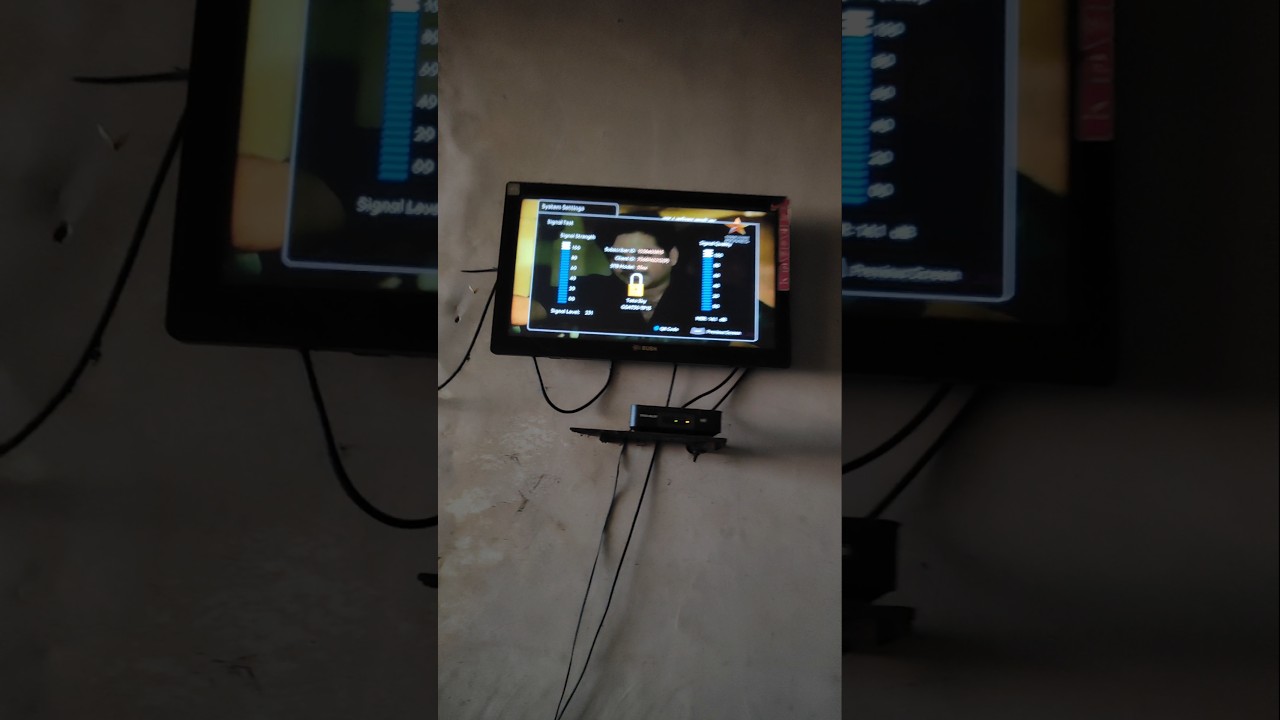 #sorts How to check TATA Play single l Tata play signal setting #video