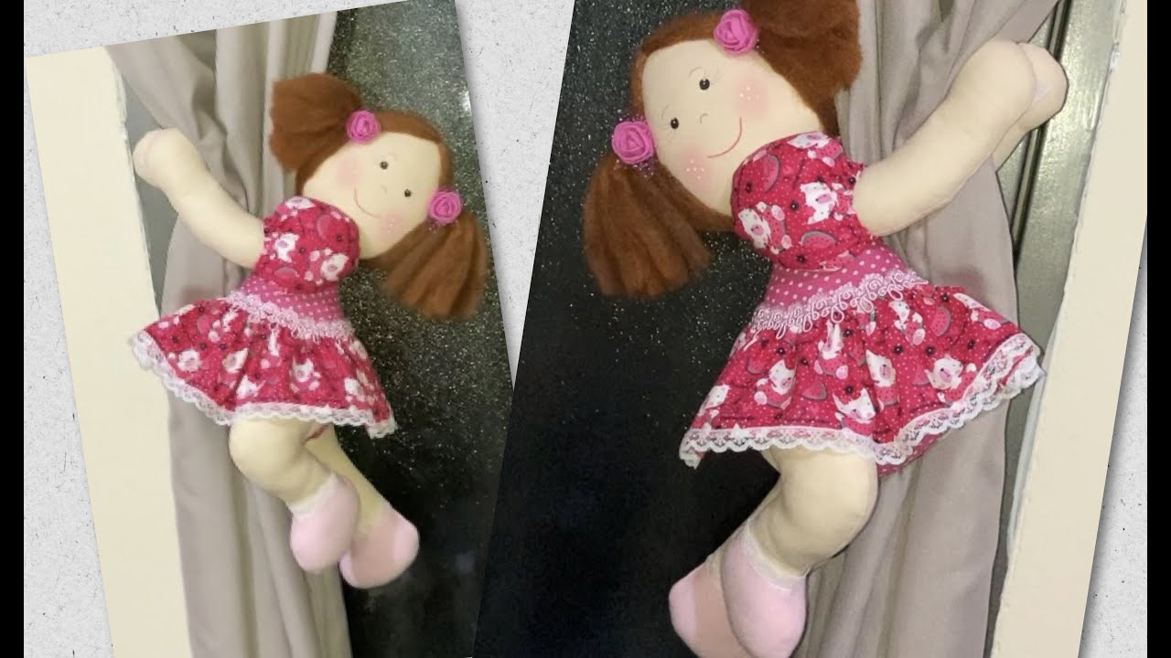 Prendedor de cortina de boneca