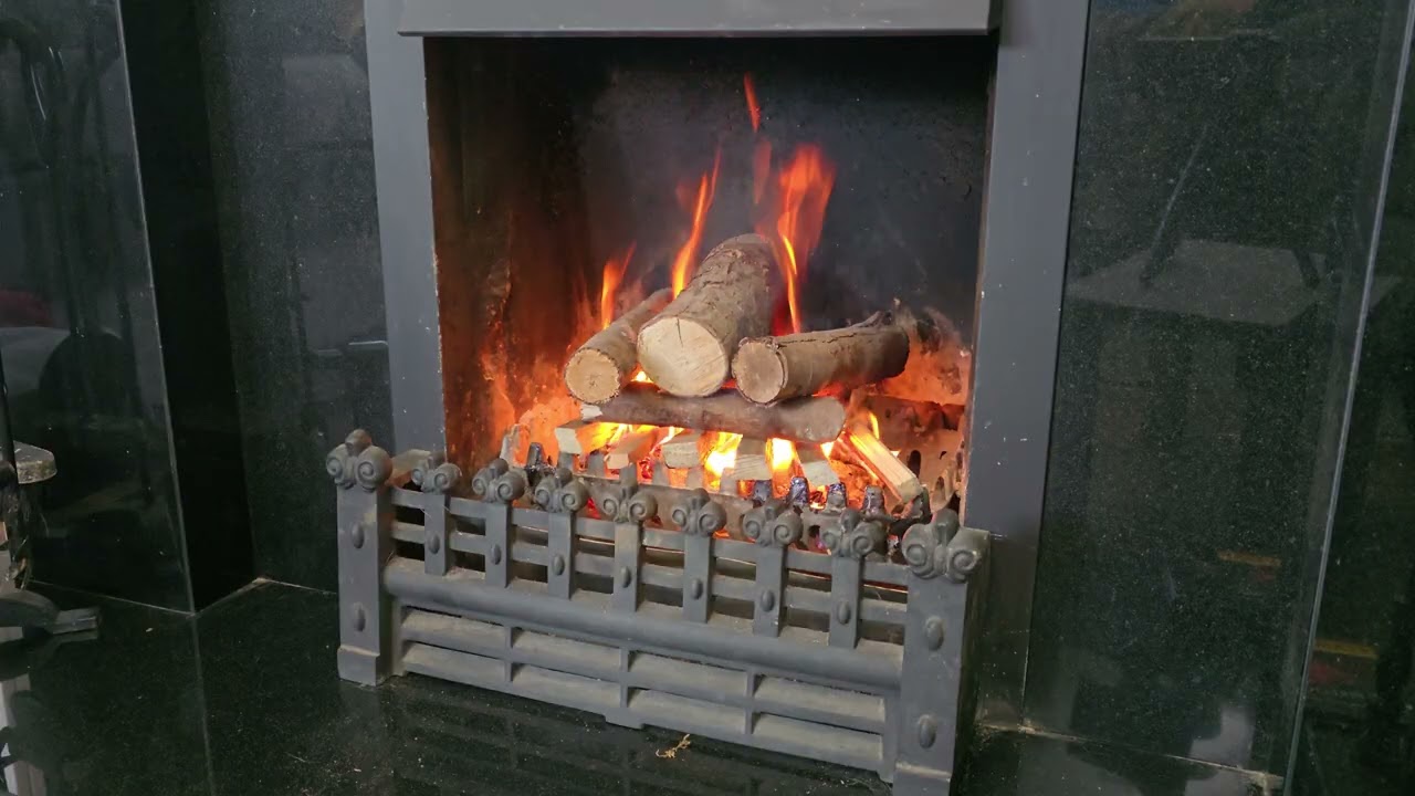 New home, cozy open fire. How to light a real fire the quick and easy way!