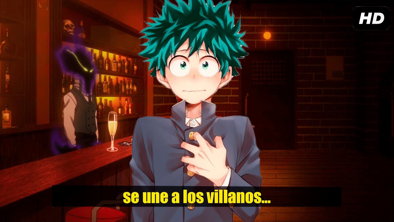 QHPS Izuku Midoriya Se Une a La Liga De Villanos y Se Vuelve Malvado y Caótico?