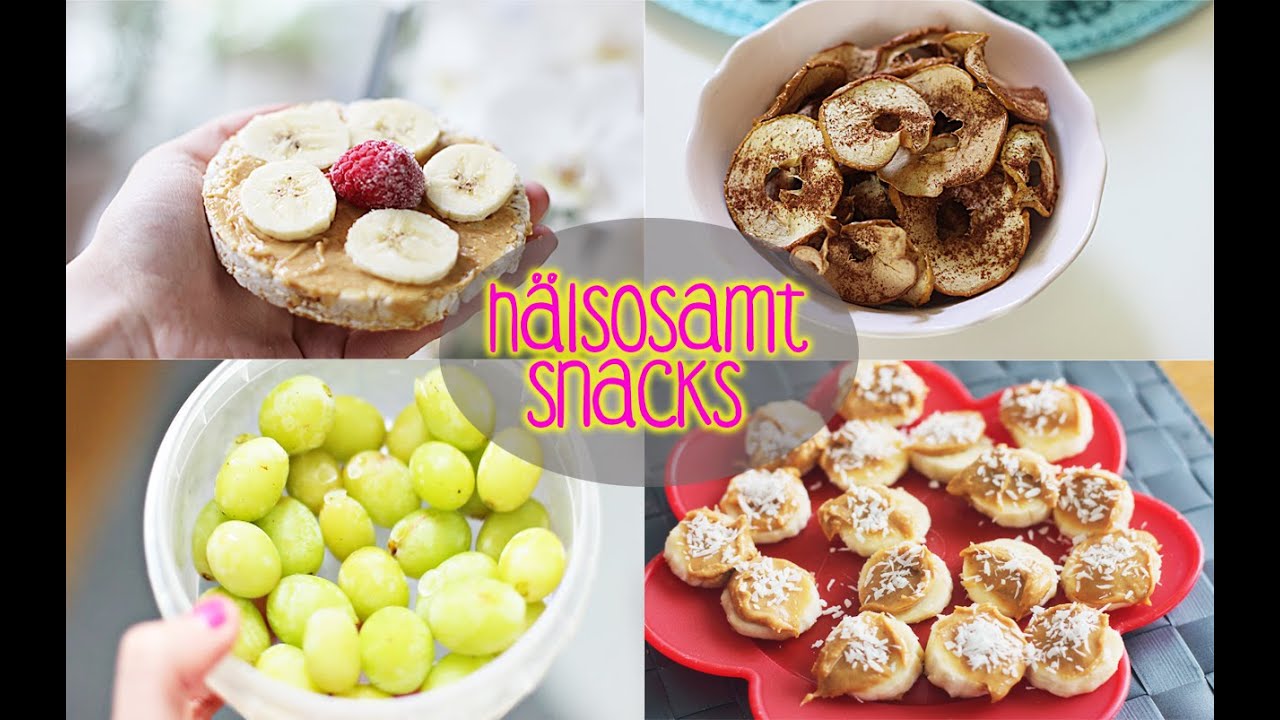 Nyttigt snacks - recept ♥ (ny)