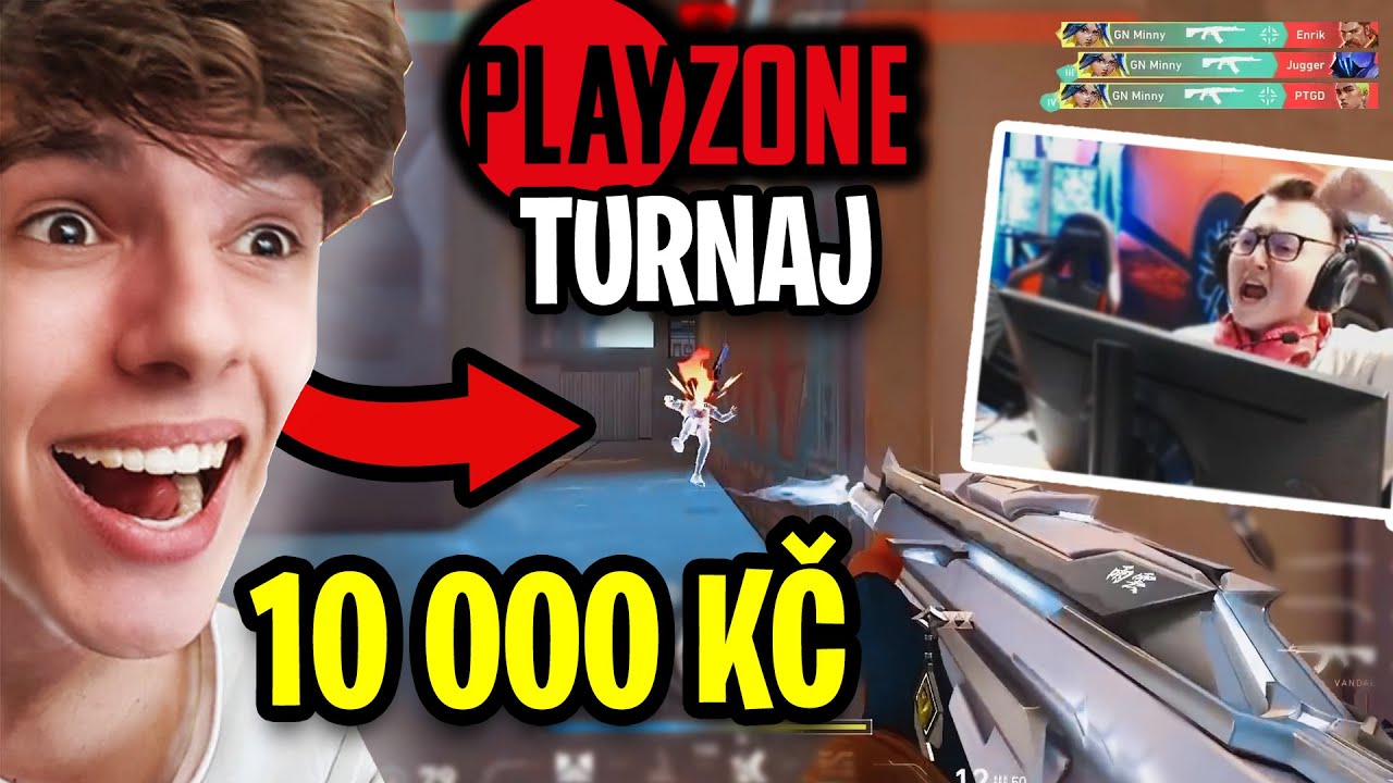 VYHR&Aacute;LI JSME 10,000KČ NA PLAYZONE TURNAJI? 😳 w/ Minny, Monsteerr