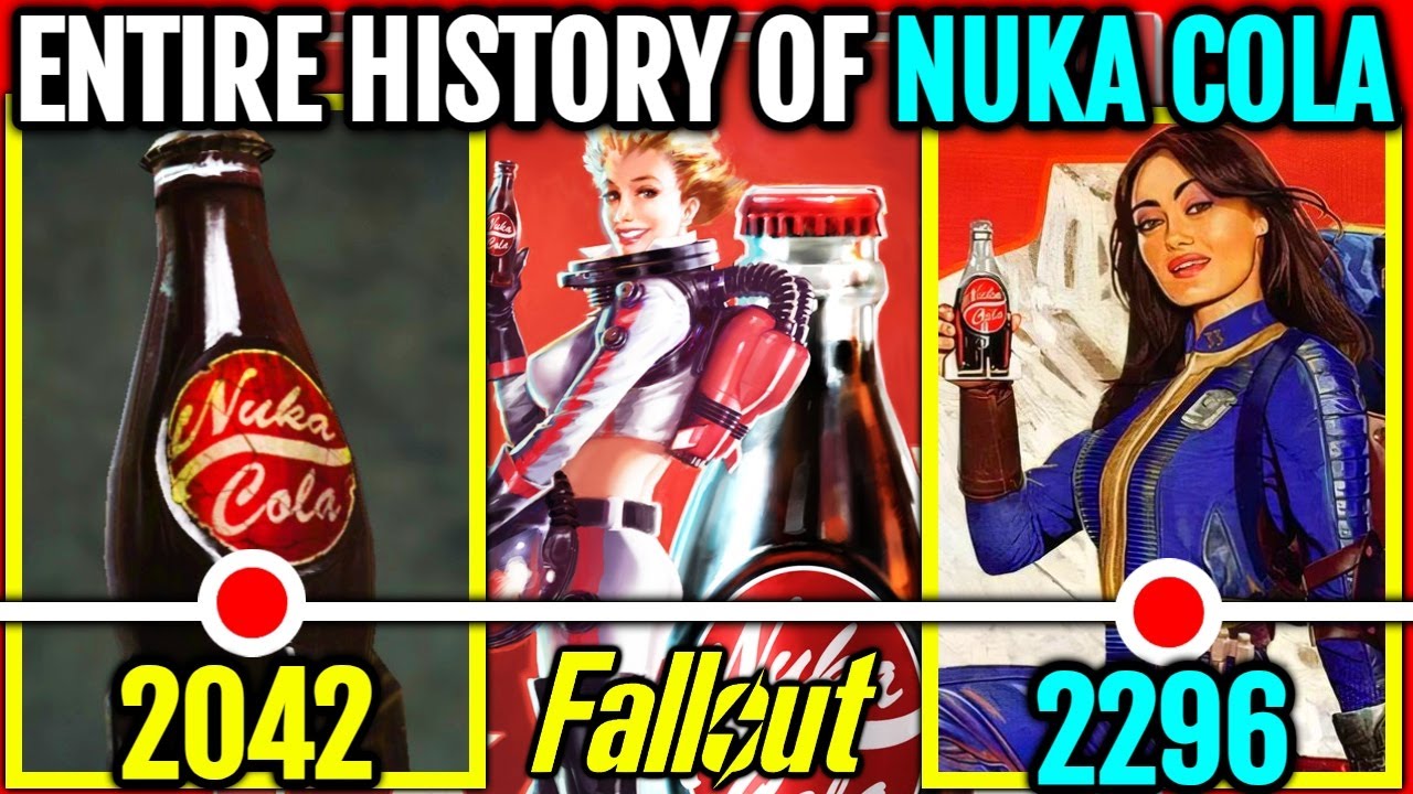 Entire Evil History Of The Nuka Cola - And How Its CapBecame Currency In The Post-War Fallout World