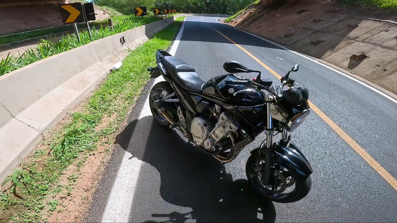 SUZUKI BANDIT 650N EXHAUST SOUND AND RIDE