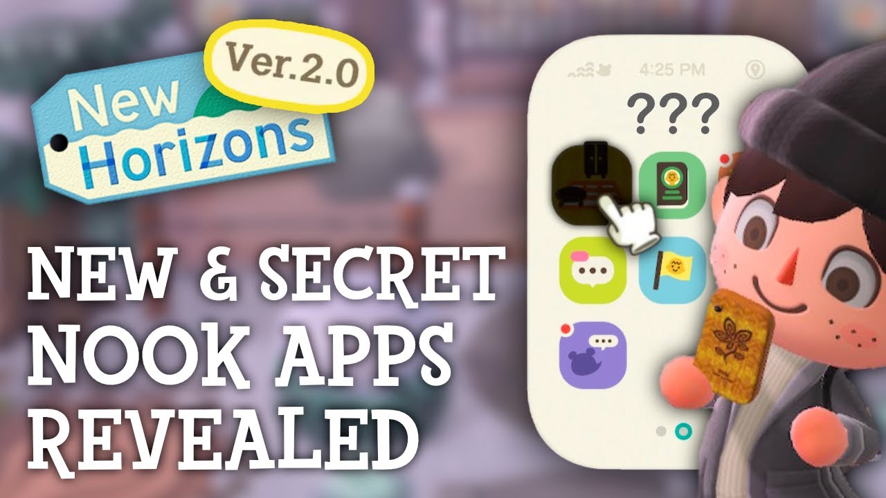Animal Crossing New Horizons — представлены новые и секретные приложения для NookPhone (обновлени...
