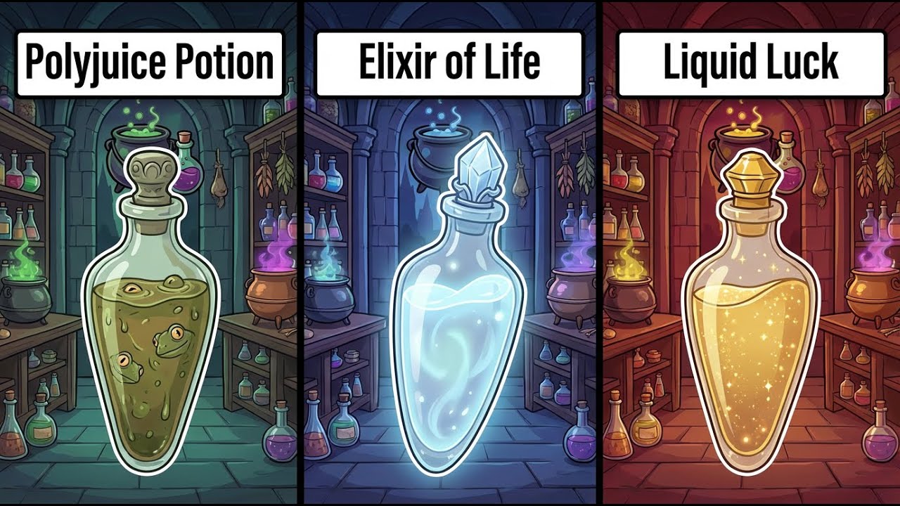 Top 14 POWERFUL Potions in Harry Potter EXPLAINED