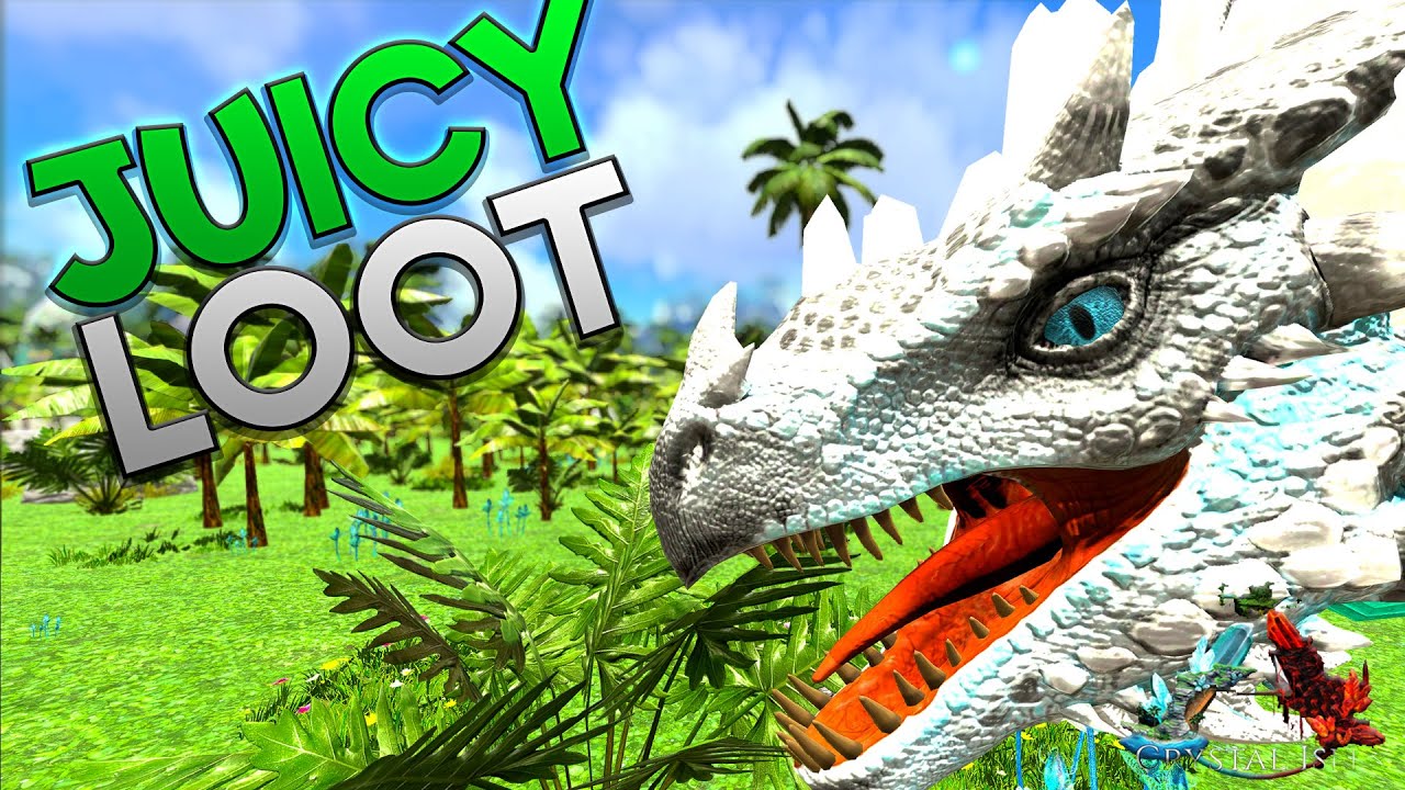 The Best Loot We Have Gotten Yet - CRYSTAL ISLES - ARK MTS PVP