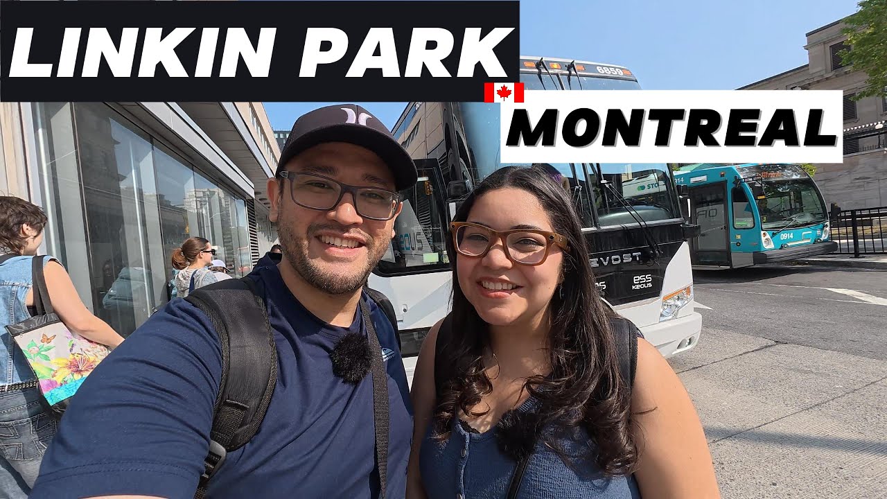 Indo para o show do Linkin Park em Montreal