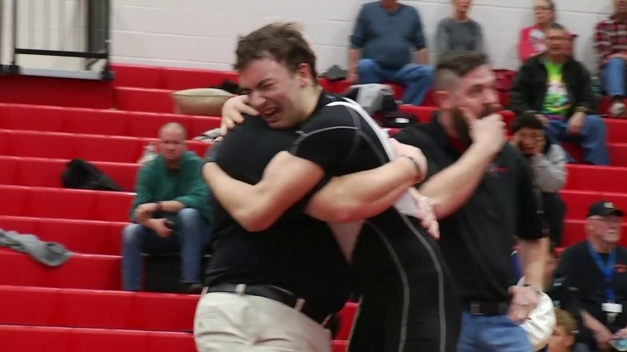 Autistic James River wrestler wins region championship