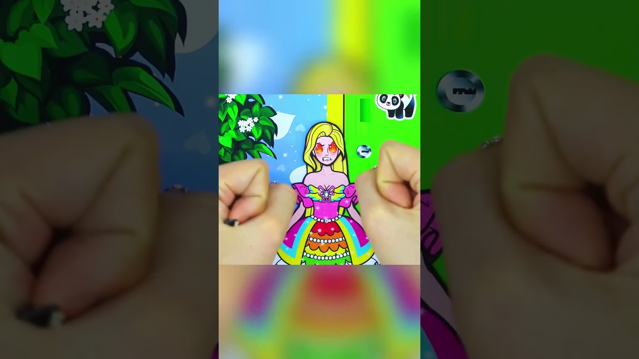 Cute Paper Doll Transformation ✨ | Dress-Up Time!