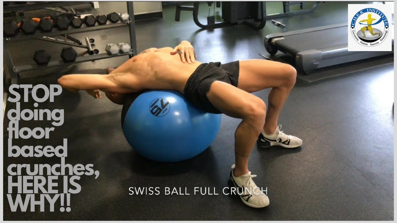 The Swiss Ball FULL CRUNCH - CHEK Training!