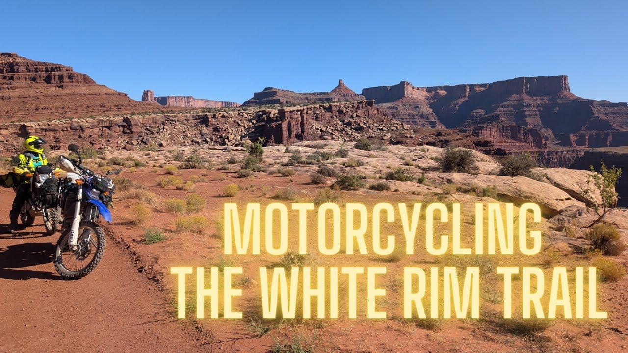 Motorcycling the White Rim Trail