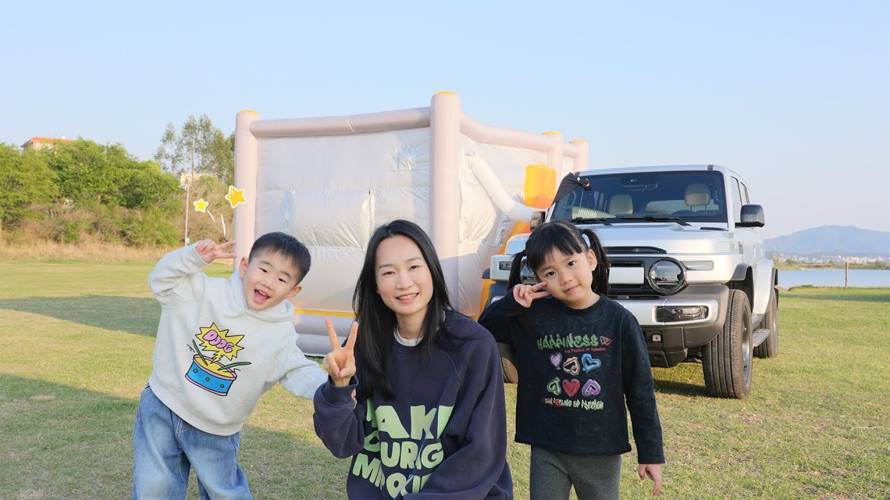 Самодельный автомобильный кондиционер Fengfeng и забавные истории для детей