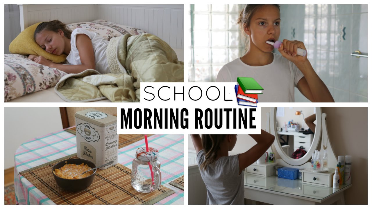 School Morning Routine 2016 | WorldOfVicky