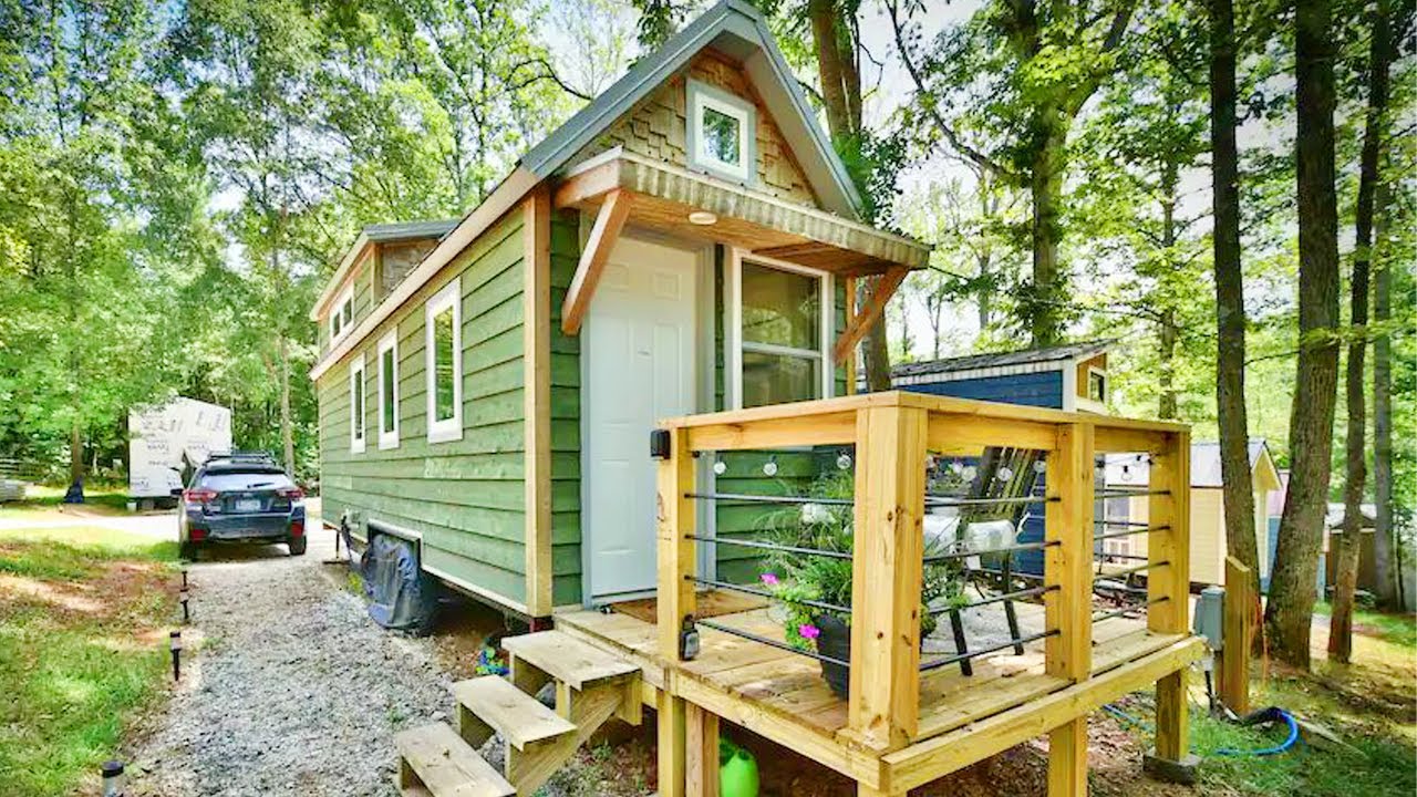 The Tiniest Adventure Cottage House - Go Tiny Live Big | Living Design Tiny House