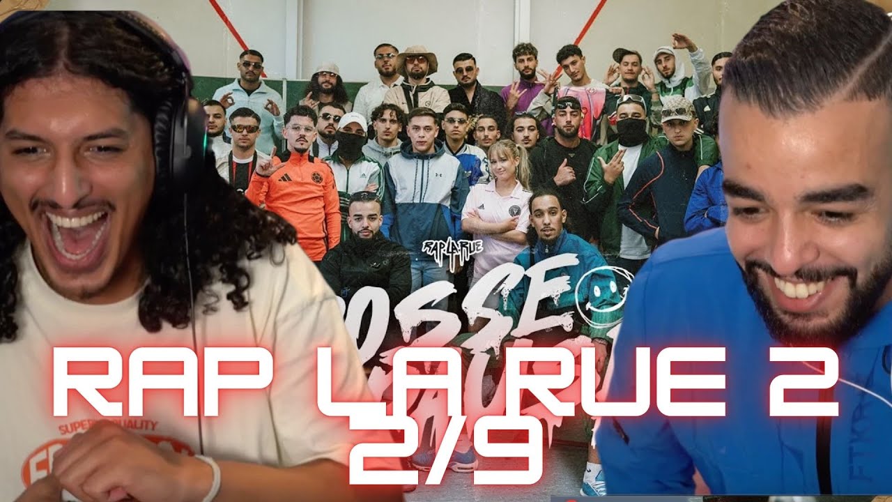 RANDALLS ERWACHEN😱😳 Sami und Ilo 7araga reagieren auf RAP LA UE 2 (2/9)