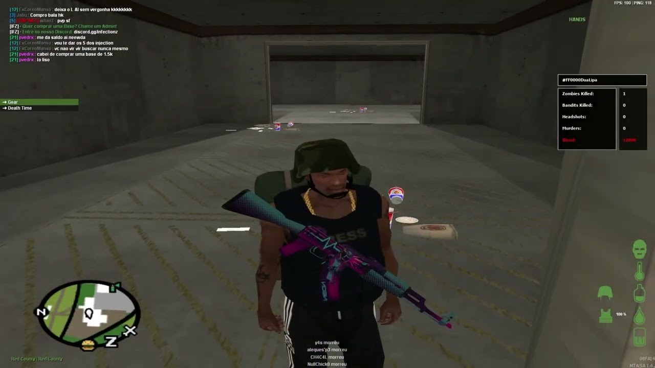 MTA DayZ InfectionZ |S1|E2| GrandeCazzo - robimy bossa we 4 + bonus na końcu