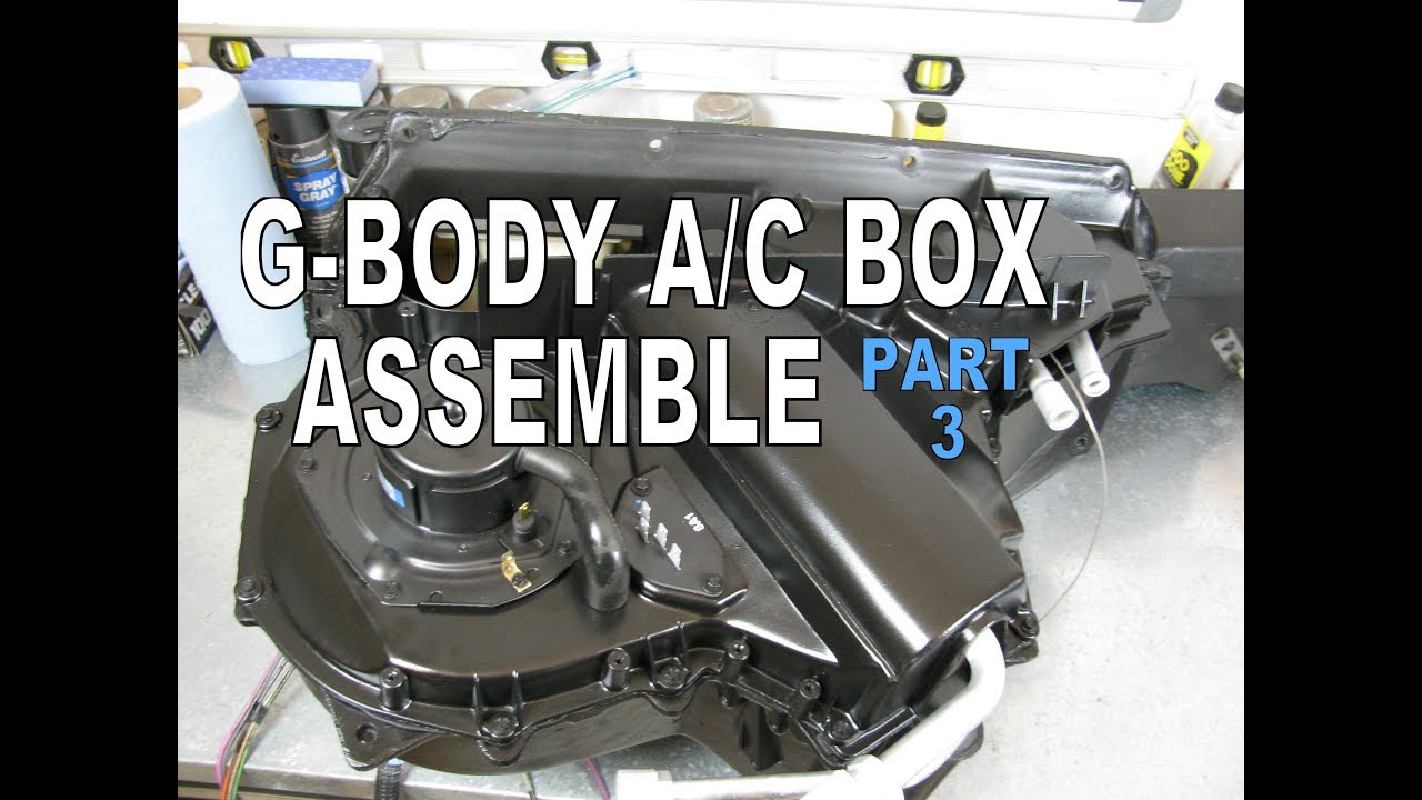 Сборка блока кондиционера G-body, часть 3!! Olds 442 1987 года: Видео 41
