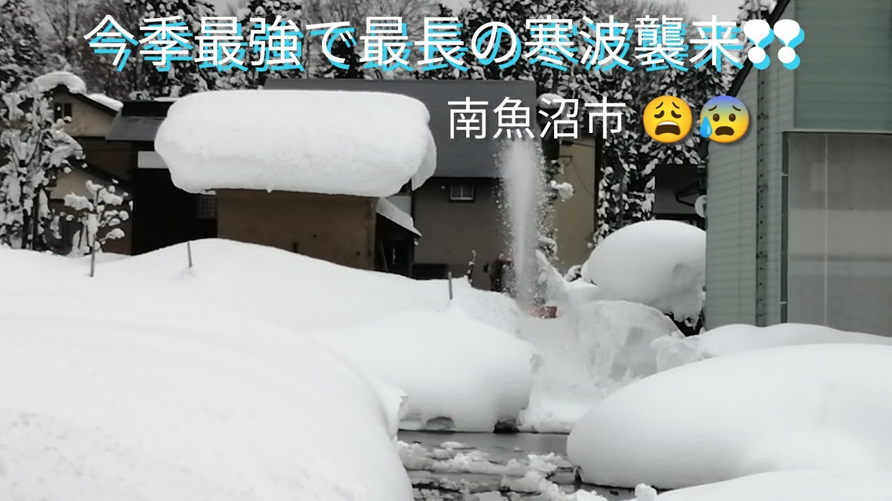 ほっこり爺のふる里便 大寒波がきたー❢❢🥶