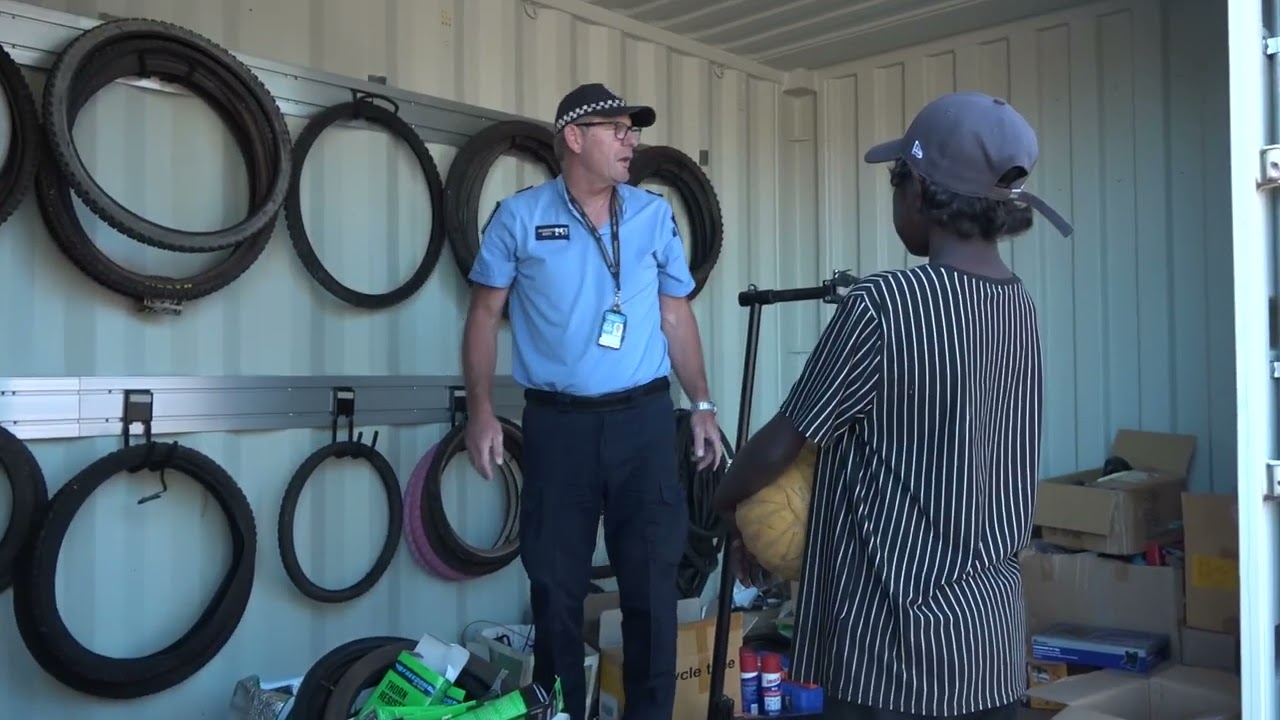 Halls Creek Bike Project - Bike Building