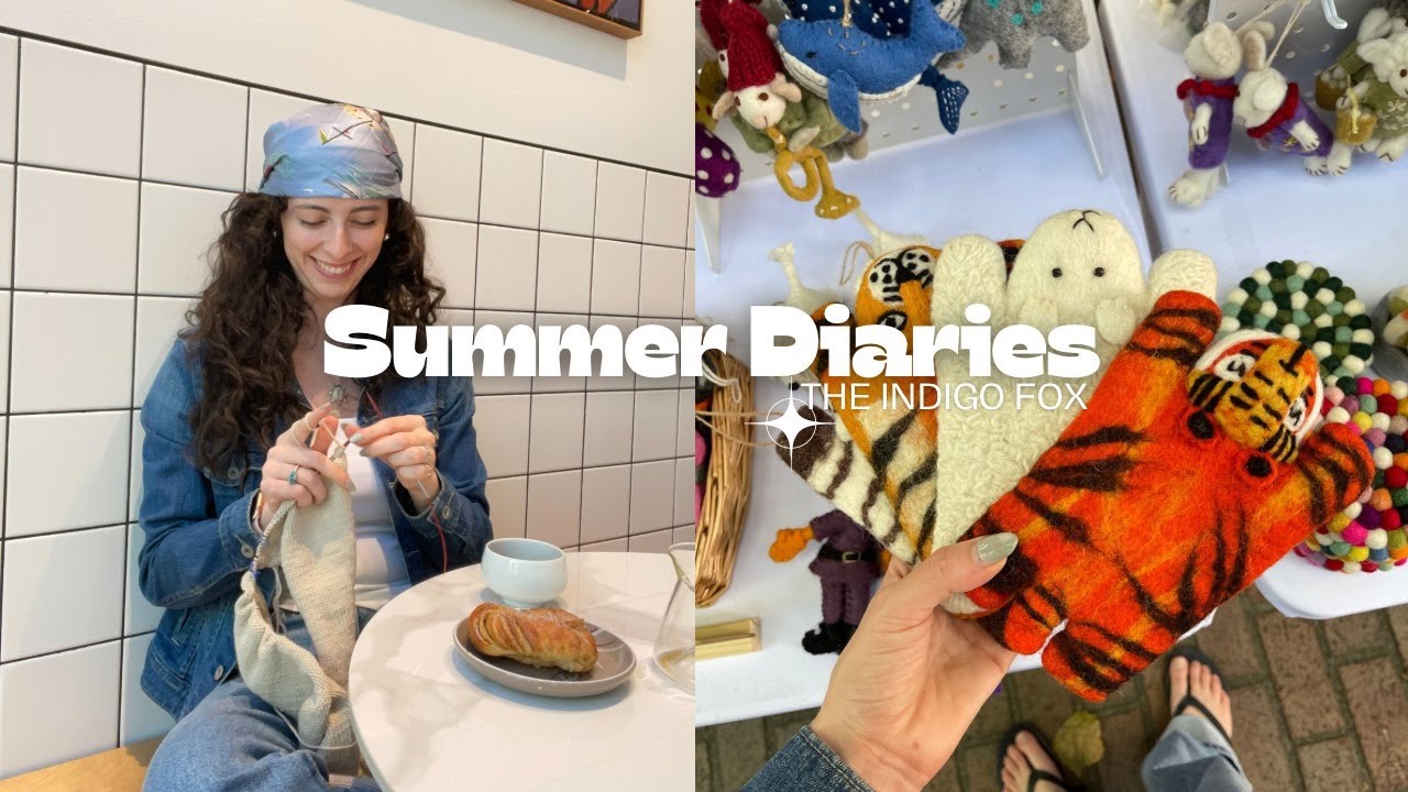 Summer Diaries: coffee shops, cooking, and garage sales