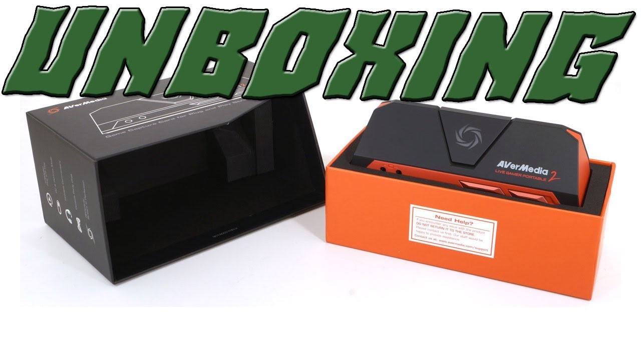 Avermedia Ulive gamer portable 2 UNBOXING/РАСПАКОВКА
