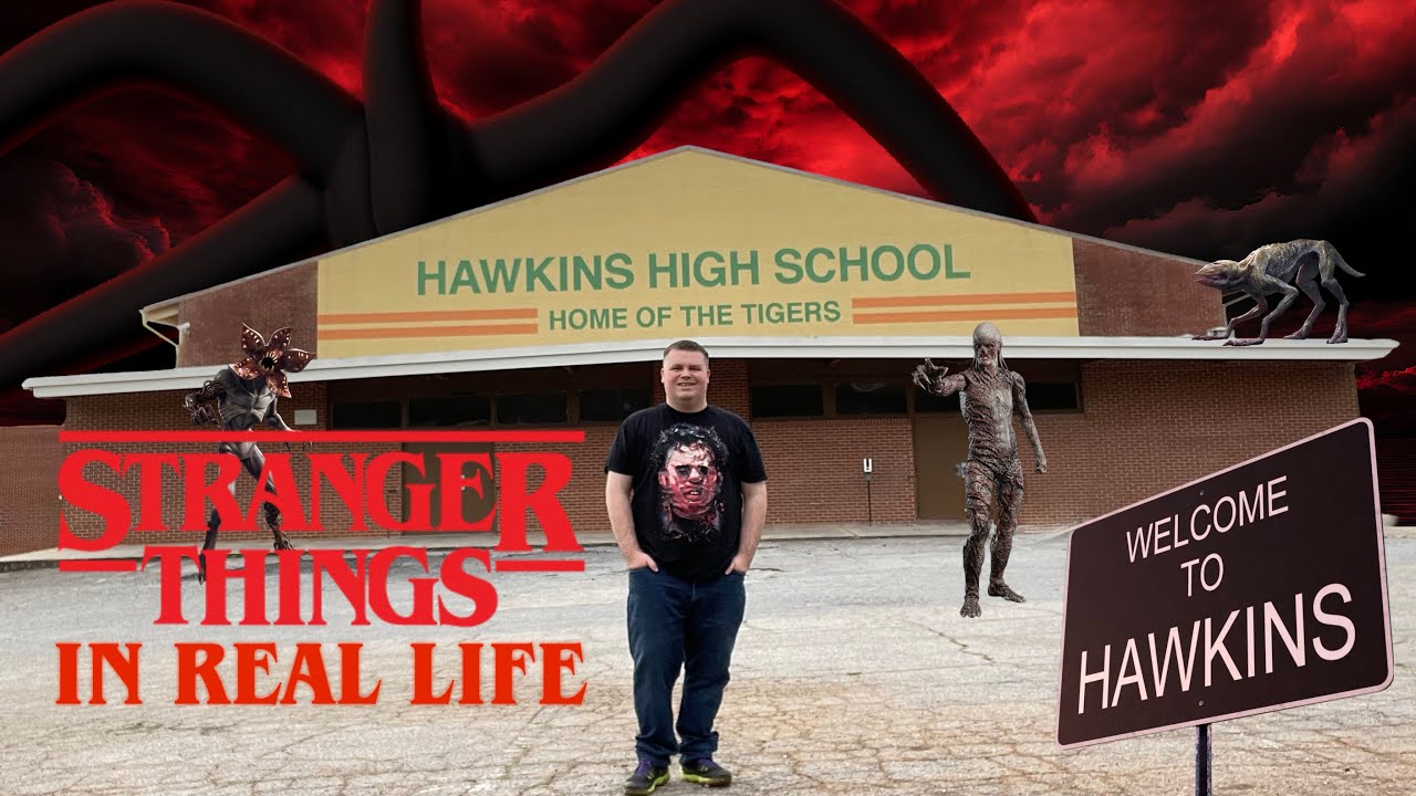 I VISITED THE REAL LIFE HAWKINS FROM STRANGER THINGS!