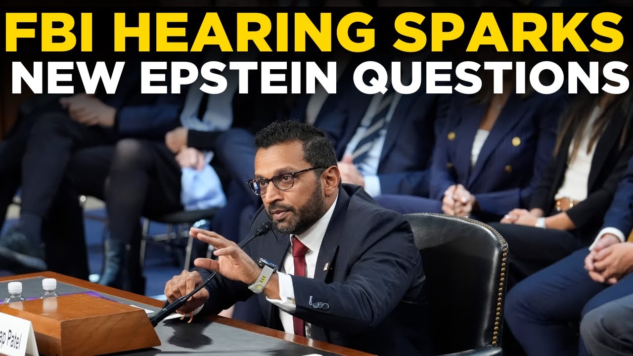 Kash Patel LIVE: Epstein Questions Erupt in Fiery House Hearing With FBI Director on Stand | us news