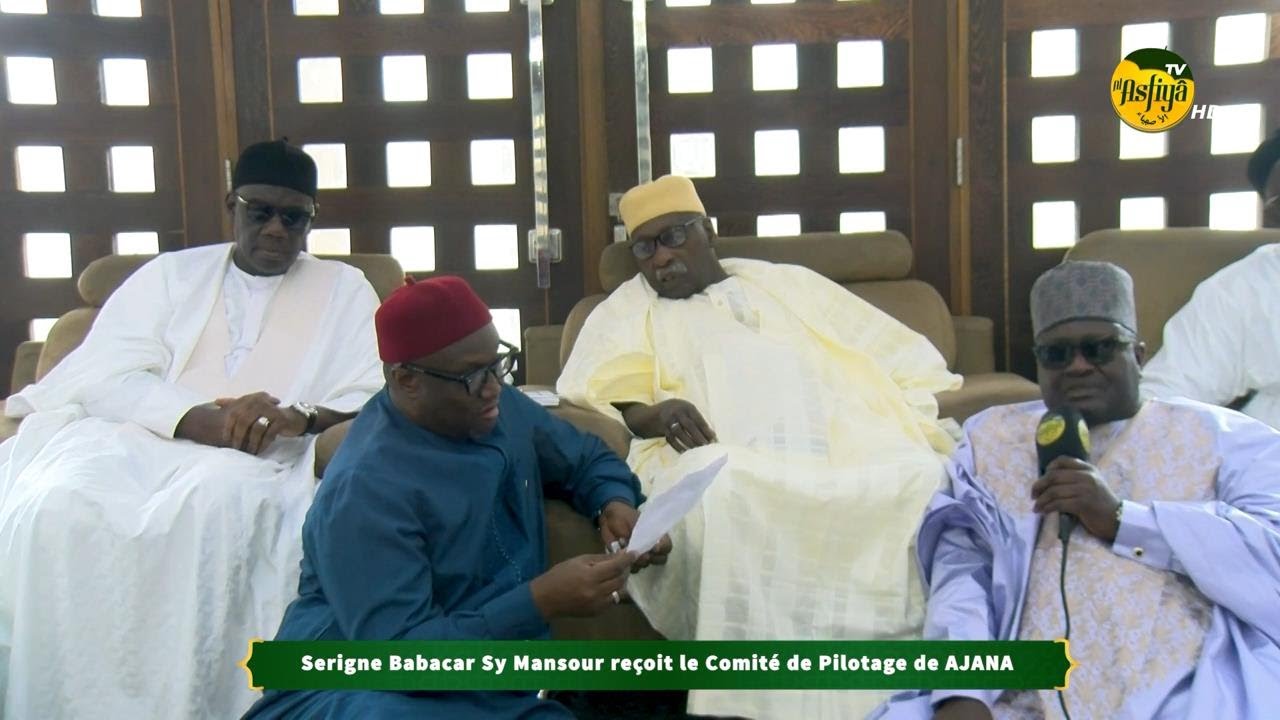 🚨Serigne Babacar Sy Mansour reçoit le Comite de Pilotage de AJANA