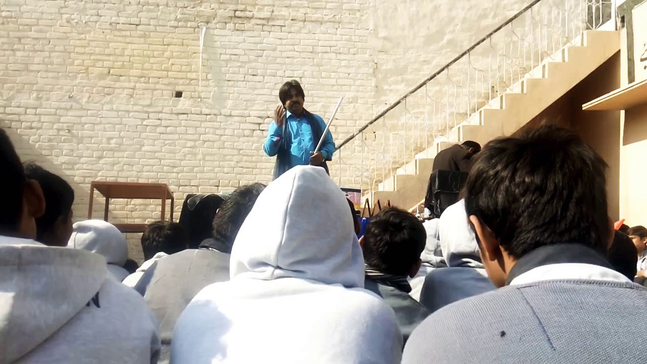 Blue star magic show in lasani school sohawa bolani punjab Pakistan wasu mandibhauddin