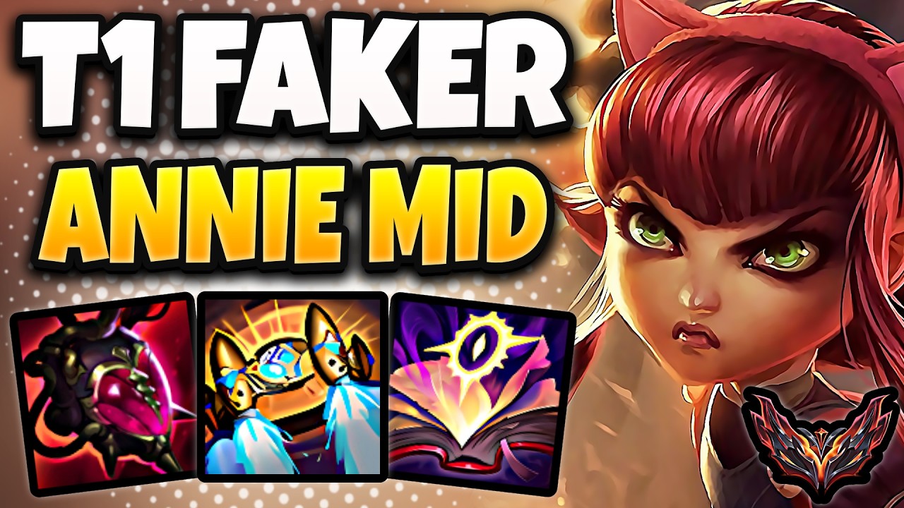 T1 Faker Annie vs Aurora [ MID ] Korea Grandmaster 1601 LP | Patch 26.7