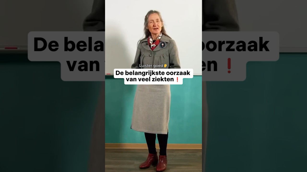 De nummer &eacute;&eacute;n oorzaak van ziekten ❗
