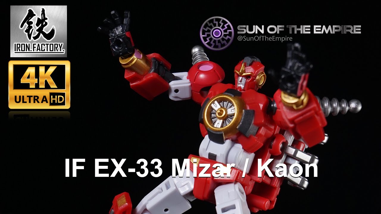 Iron Factory IF EX-33 Mizar / Kaon （Legends Class) Spirits of the D.E.C. Q.Review 109