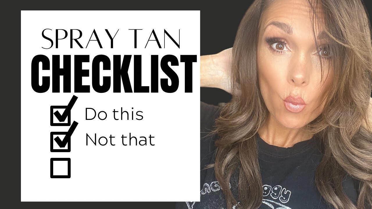 5 Things to Do Before Your Airbrush Tan