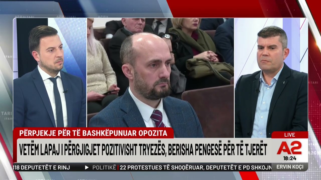 Do bashkohet fronti opozitar në 20 shkurt? Hasimja: Jemi në një situatë kur ndërkombëtarët nuk janë