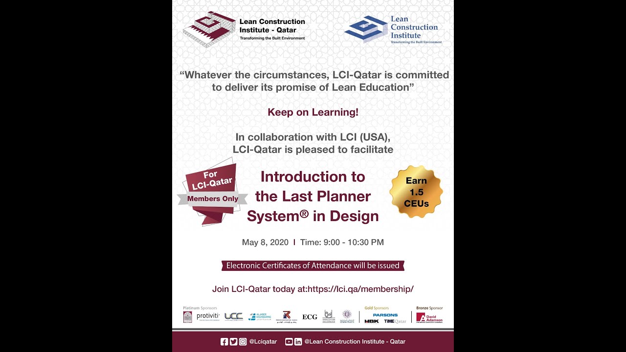 Introduction to the Last Planner System&reg;️ in Design