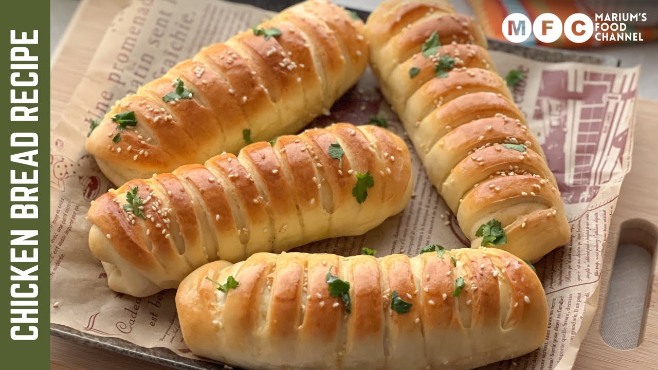 Chicken Bread Recipe🥖 (Bakery style Chicken Bread) soft & delicious😍 by  @mariumsfoodchannel