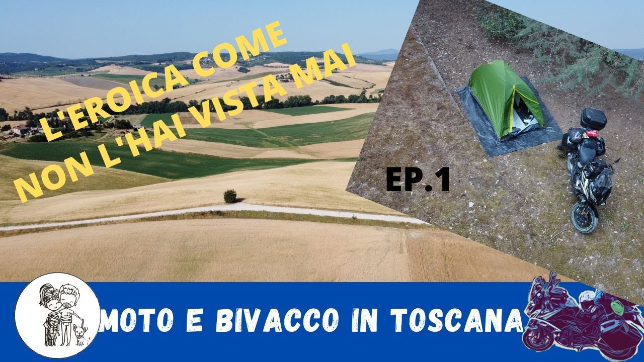 Eroica in bivacco e moto ep.1... sbaglio strada 😱