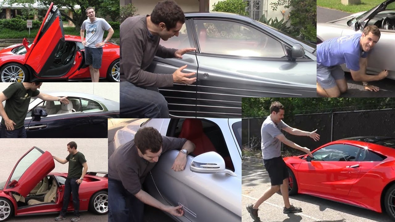 Doug DeMuro: Best of Car Door Opening Compilation
