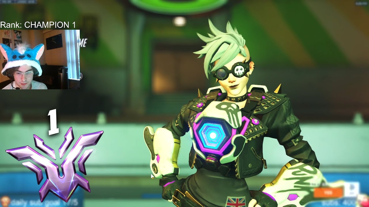 ИГРОВОЙ ПРОЦЕСС ТРЕЙСЕРА 1 РАНГА SEEKER CHAMPION — POTG! [OVERWATCH 2 TOP 500 СЕЗОН 9]