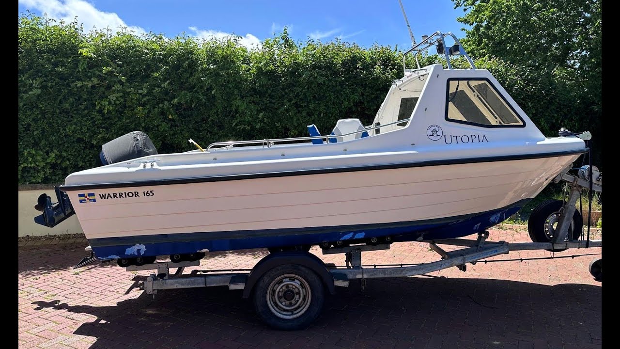 Warrior 165 (2005) with Suzuki DF60A 60 HP - New 2021