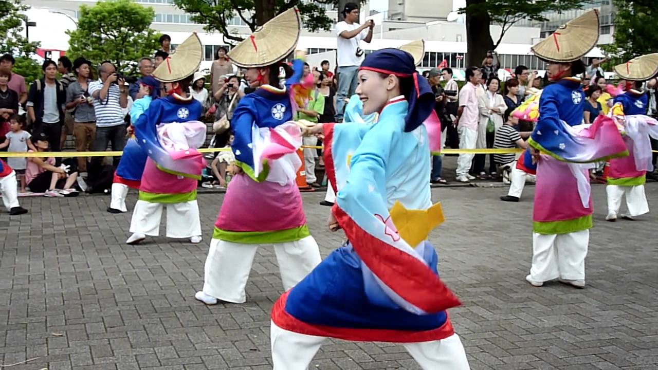 十人十彩さん／ＮＨＫ前ストリート／原宿スーパーよさこい2011