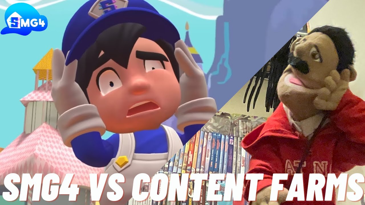 SMG4: SMG4 Vs Content Farms Reaction (Puppet Reaction)